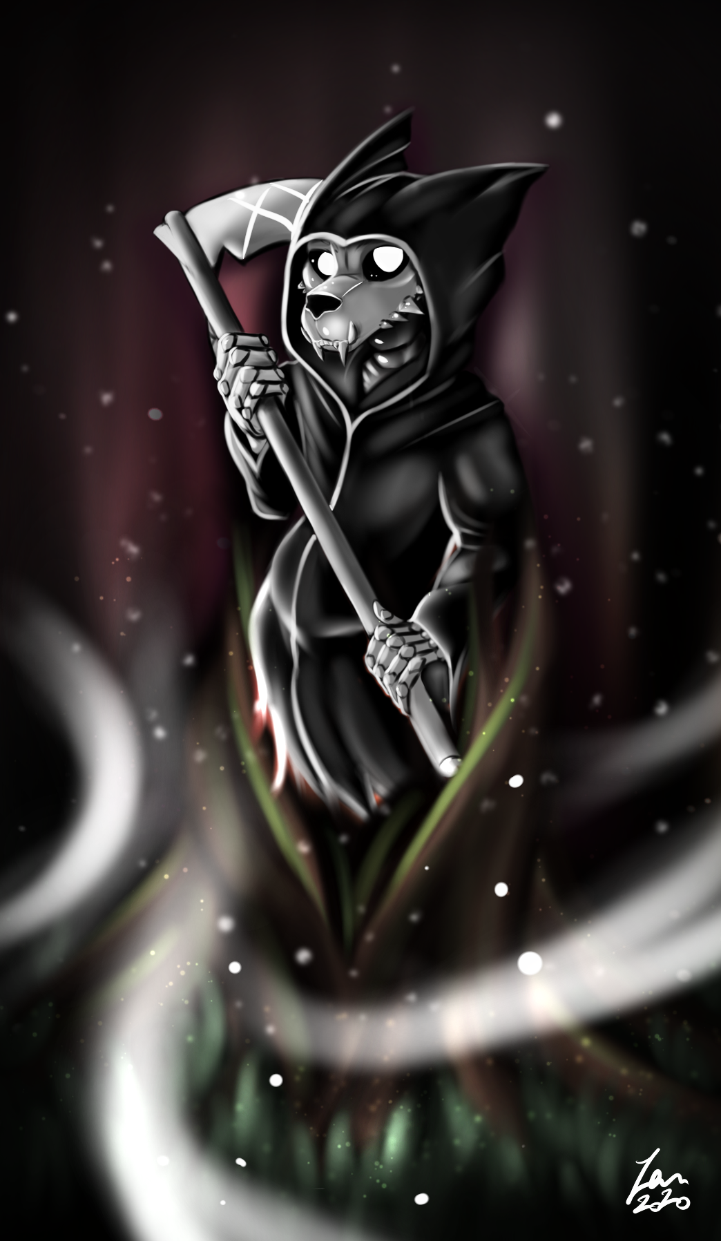 Nectober day 26 Reaper by CyaneWorks on DeviantArt