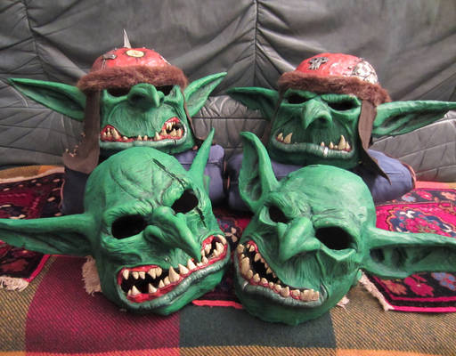 warhammer goblins masks