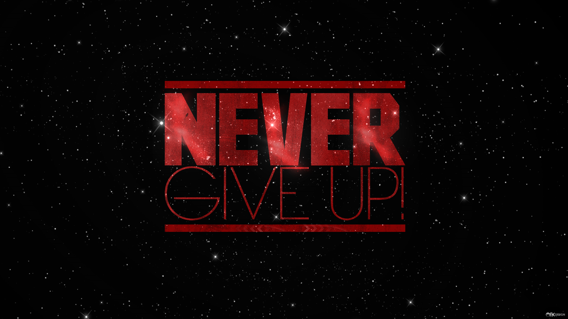 Never Give Up! by OFKDesign on DeviantArt