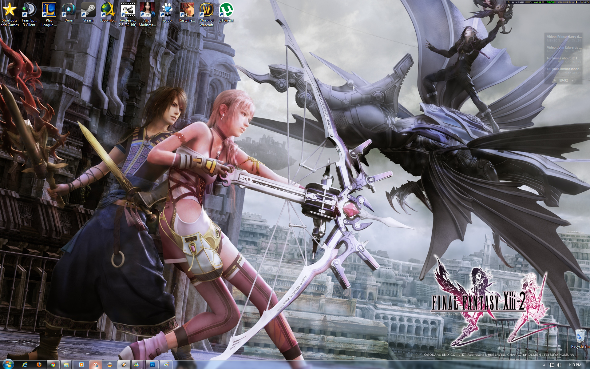 final fantasy XIII-2 Desktop