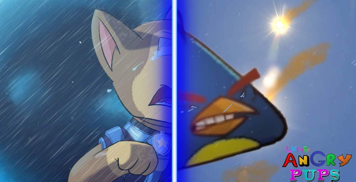 Angry Pups Poster by marbelflo3 on DeviantArt