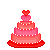 Heart Cake Free Icon