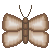 Chocolate Butterfly Free Icon