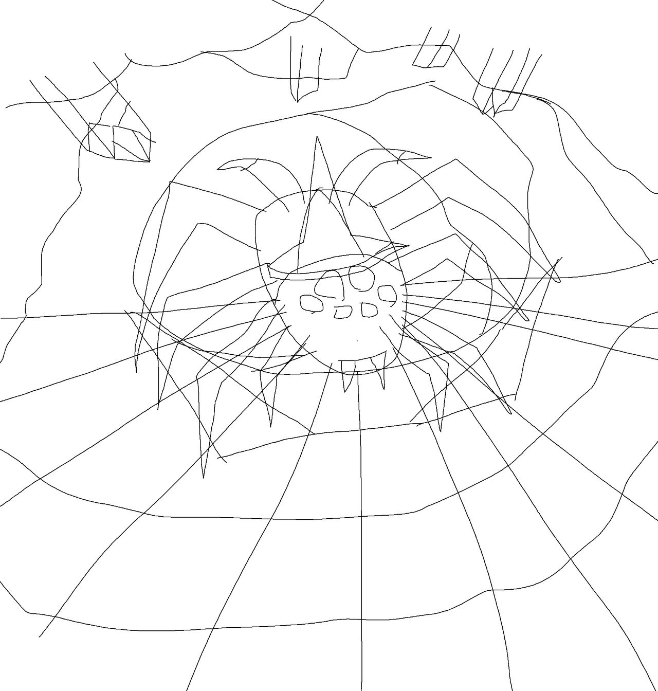 Monster Spider Wizard Sketch by Clord124 on DeviantArt