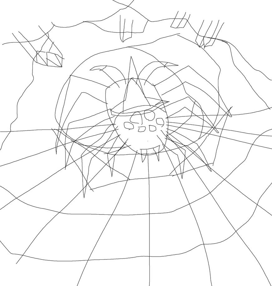 Monster Spider Wizard Sketch by Clord124 on DeviantArt