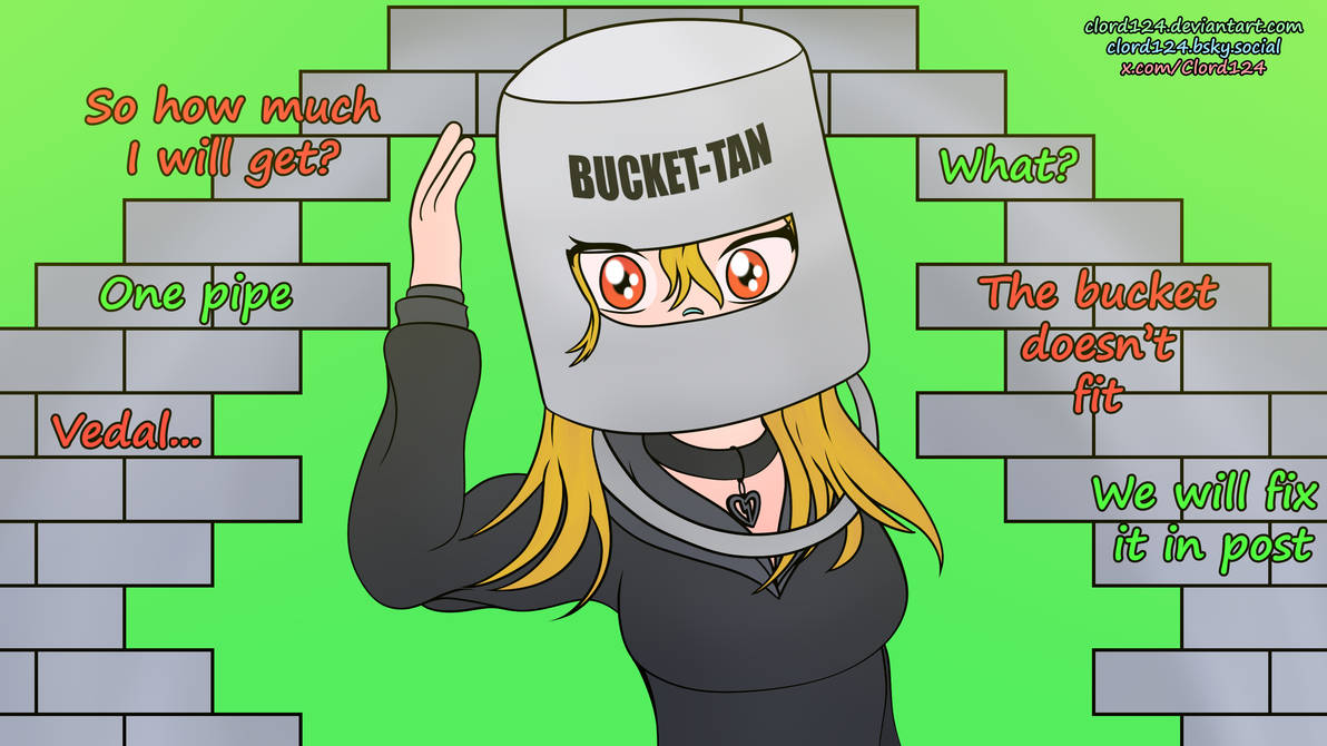Evil Bucket Bucket-tan - Evil Neuro by Clord124 on DeviantArt