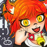 Chili Neko the Fiery Arcade Catgirl Punk
