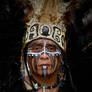 Maya warrior, Yucatan, Peninsula, Mexico