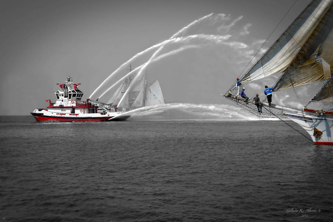 Fireboat 2 by PhotographerGilberto