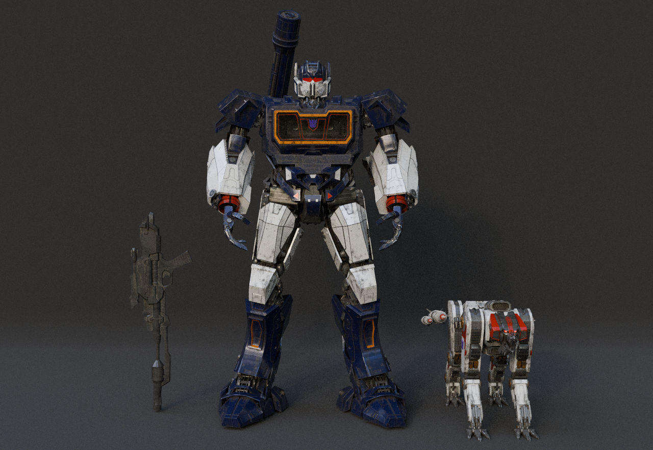 Transformers BMM Soundwave and Ravage 3D Models by NikoBramza on DeviantArt