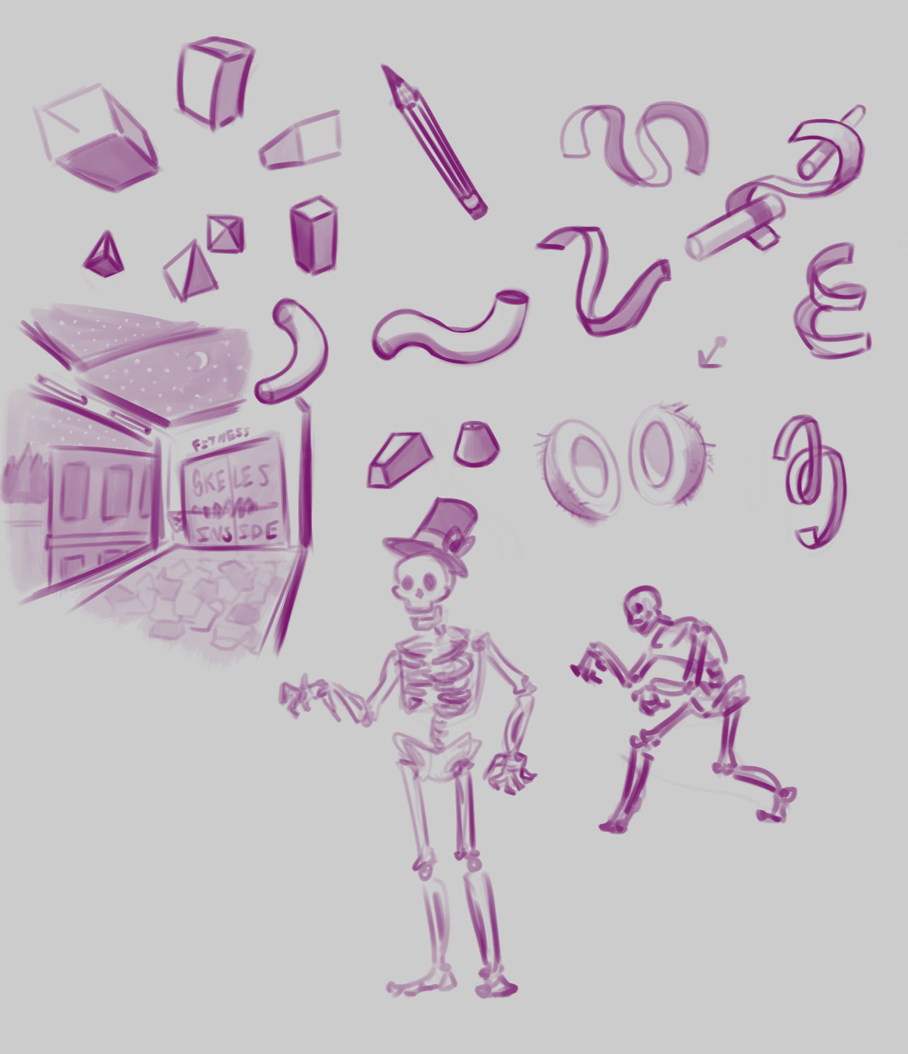 some random doodles by SkullStarMystic on DeviantArt