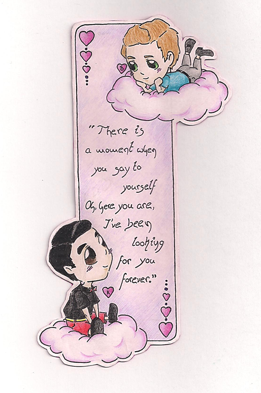 Klaine - bookmark