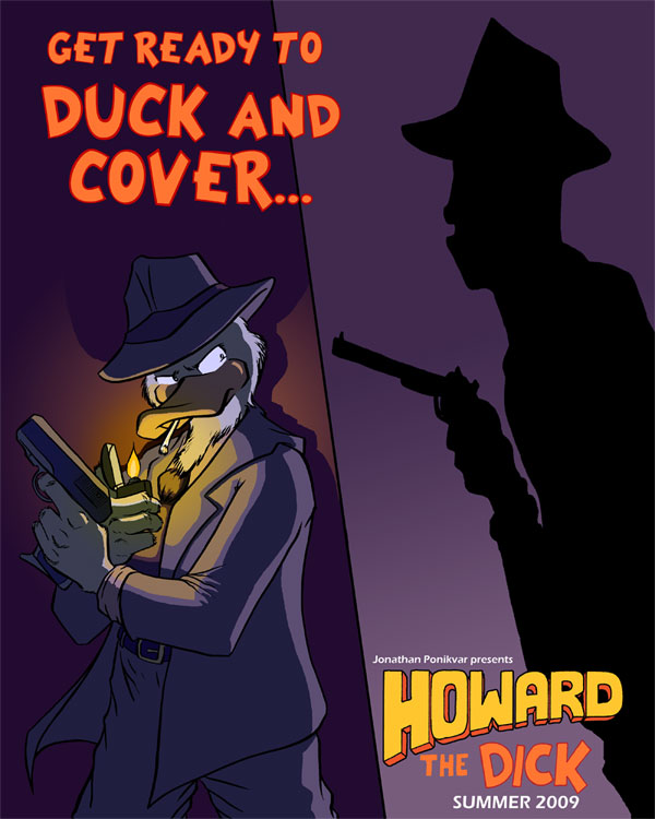 Howard the Dick: Poster Art