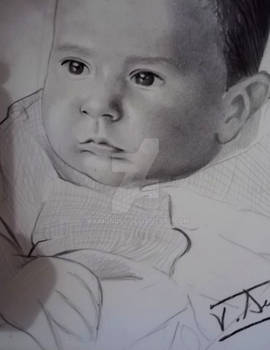 Baby (Detail from a family portrait)