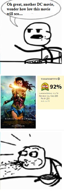 TGRebels Fan-Dumb Meme-Wonder Woman was AWESOME??