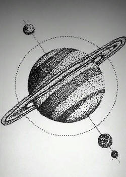 Stippling Saturn 