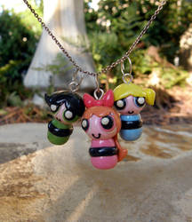 Powerpuff Girls Necklace