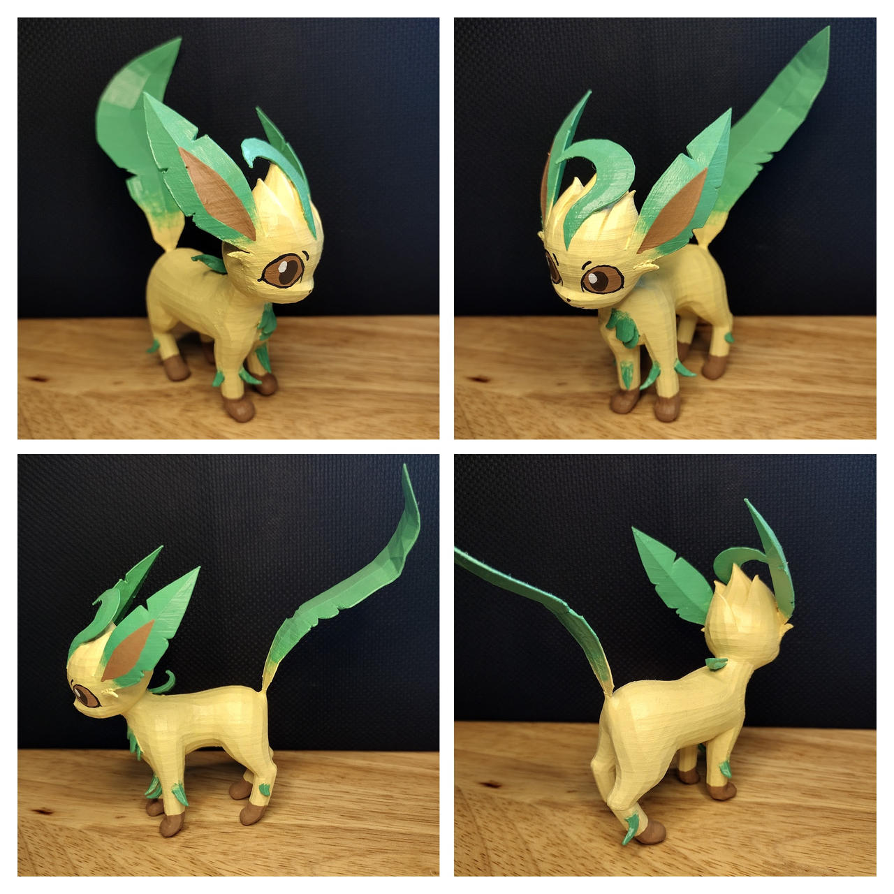 Leafeon 3D Printed Model By MaverickF0X On DeviantArt