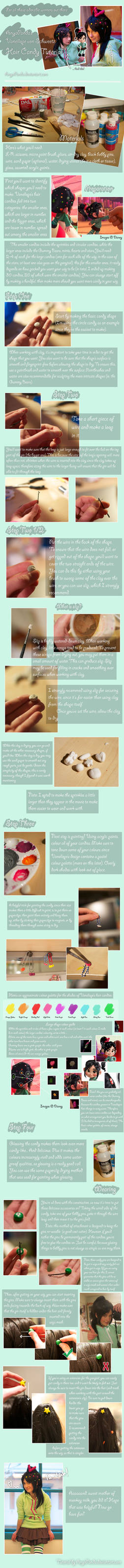 Vanellope von Schweetz Hair Candy Tutorial