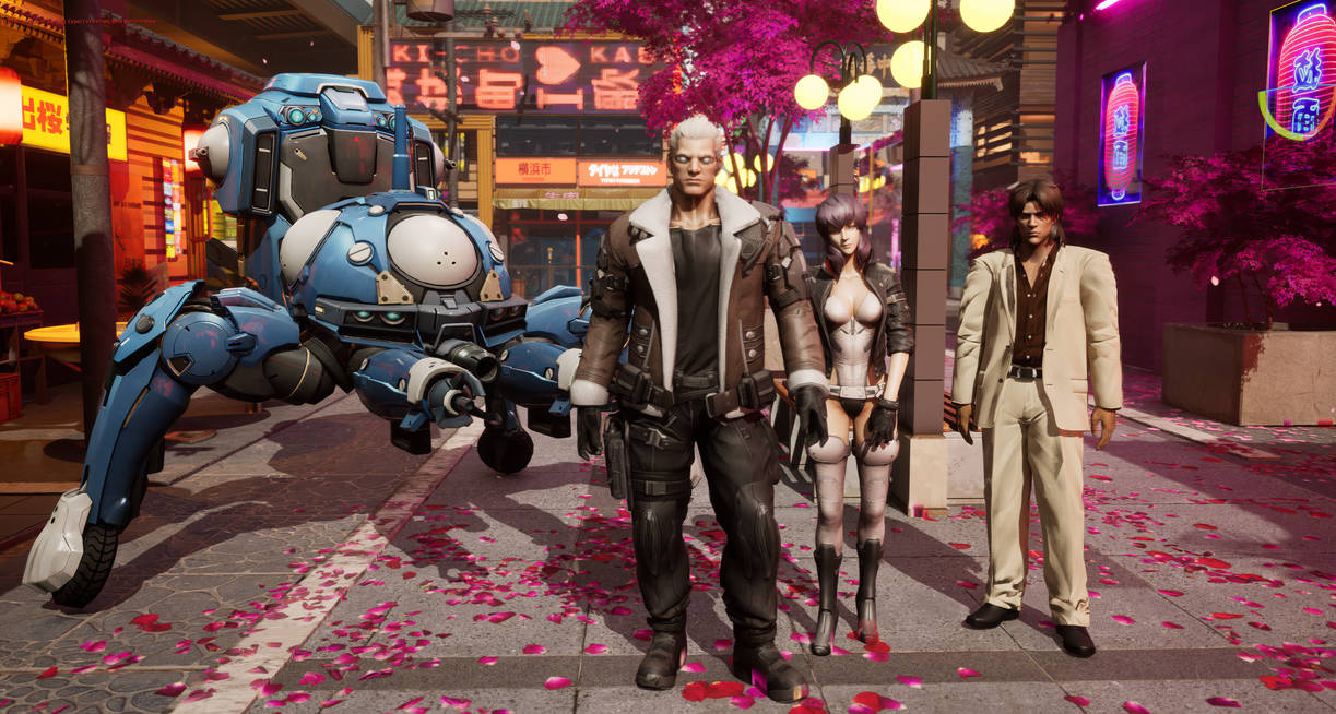 Shell Gang Ghost in the shell Gang - Day in Yokohama by GhostinHell3 on DeviantArt