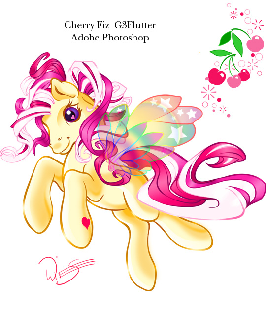 Cherry Fiz Flutter pony