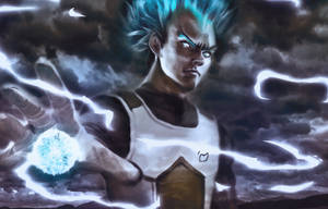 Vegeta Blue Sketch
