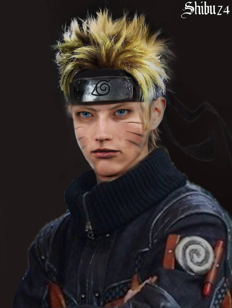 Naruto Uzumaki realistic portrait by Shibuz4 on DeviantArt