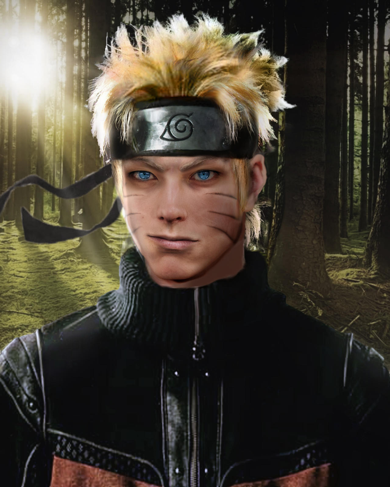 Naruto realistic portrait by Shibuz4 on DeviantArt