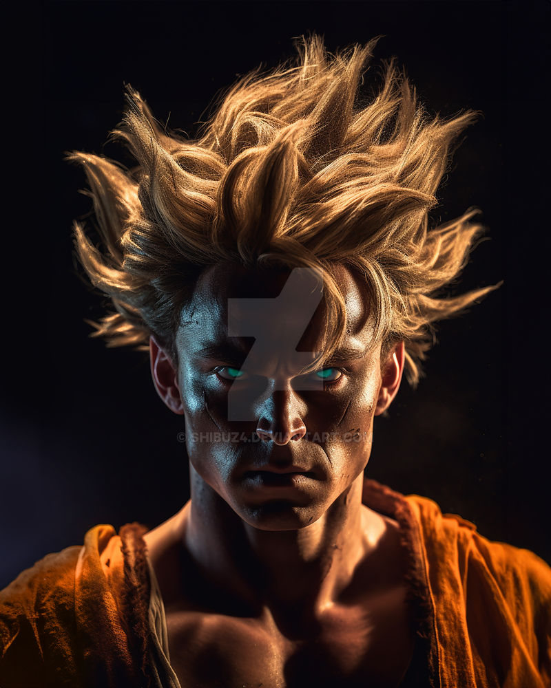 Deviantart Real Life Real Life Goku Super Saiyan Ai + Ps by Shibuz4 on DeviantArt