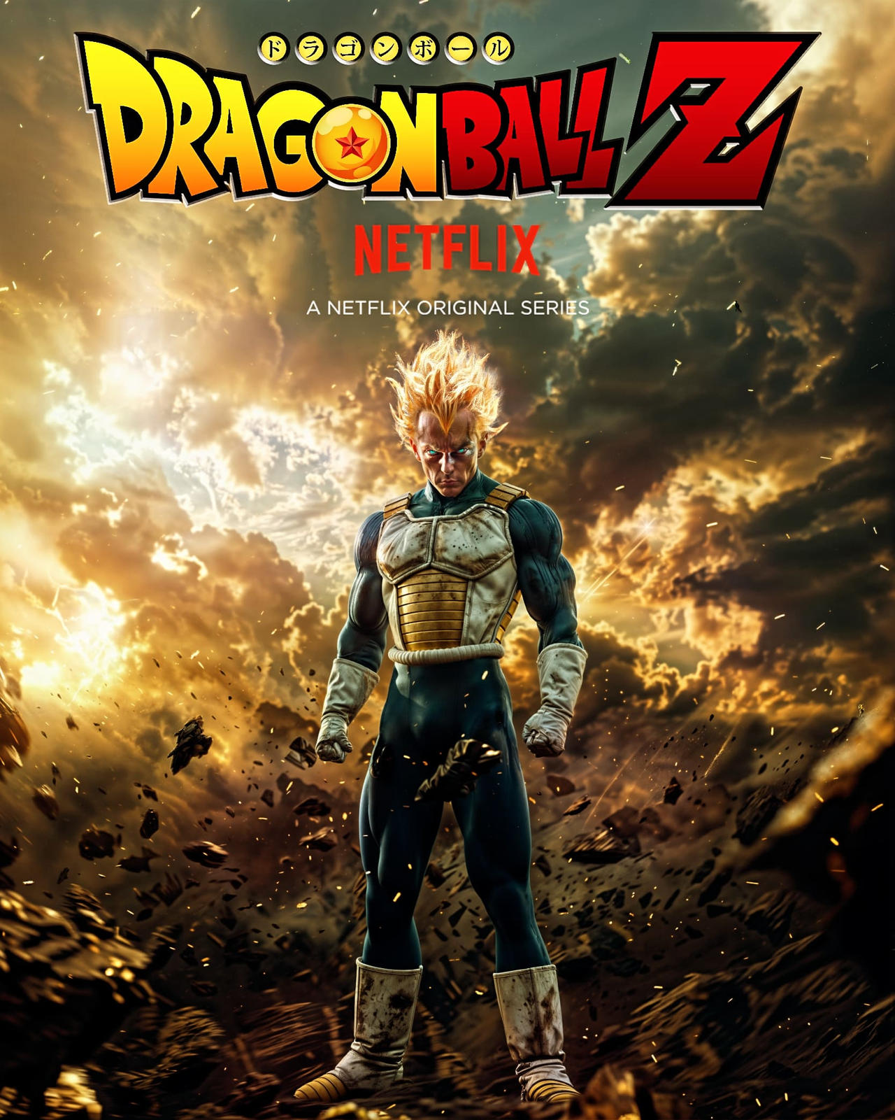 Dragon Ball Z Netflix Season 1 Dragon Ball Z Netflix Series - Fan made poster by Shibuz4 on DeviantArt