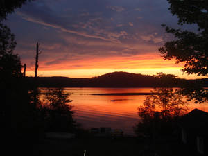 Sunset Maple Lake -July 07- 1
