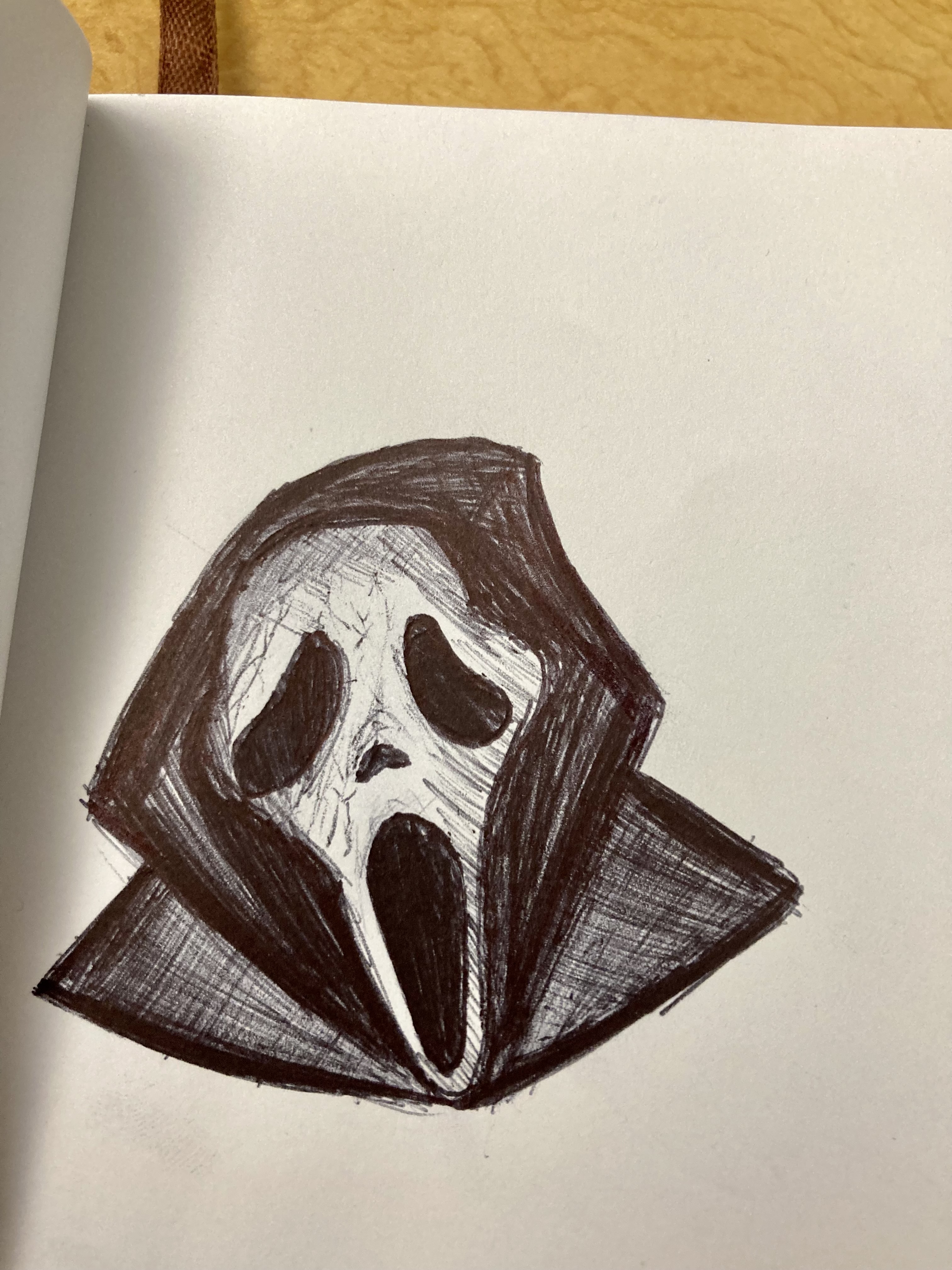 Ghostface Drawing