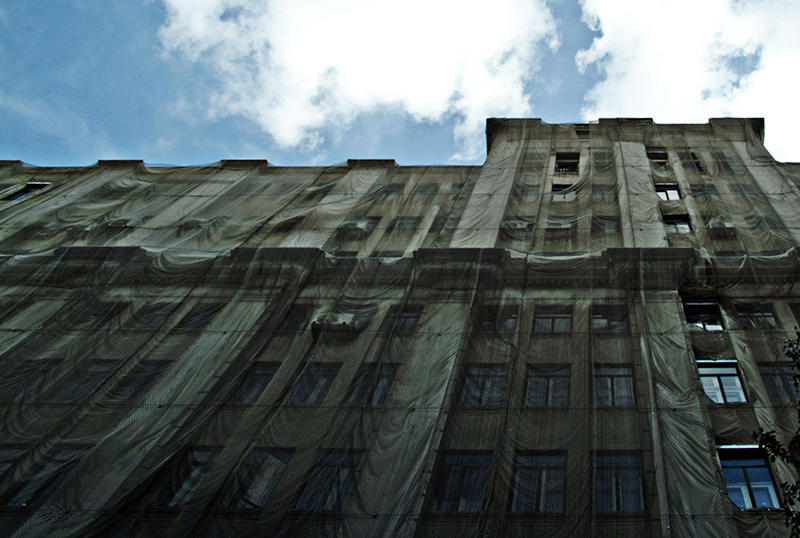 Ghost Building by usagicassidy on DeviantArt