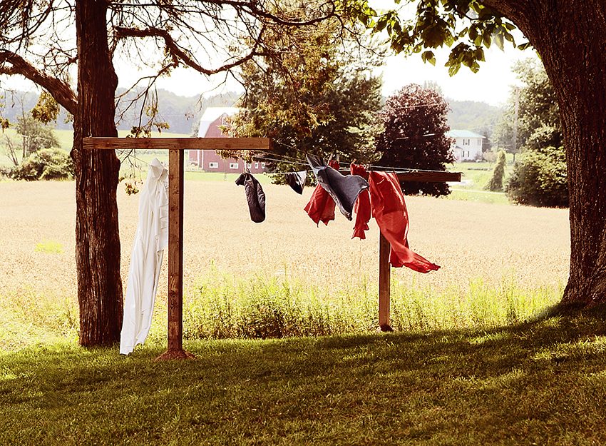 A Day On Set: The Clothesline