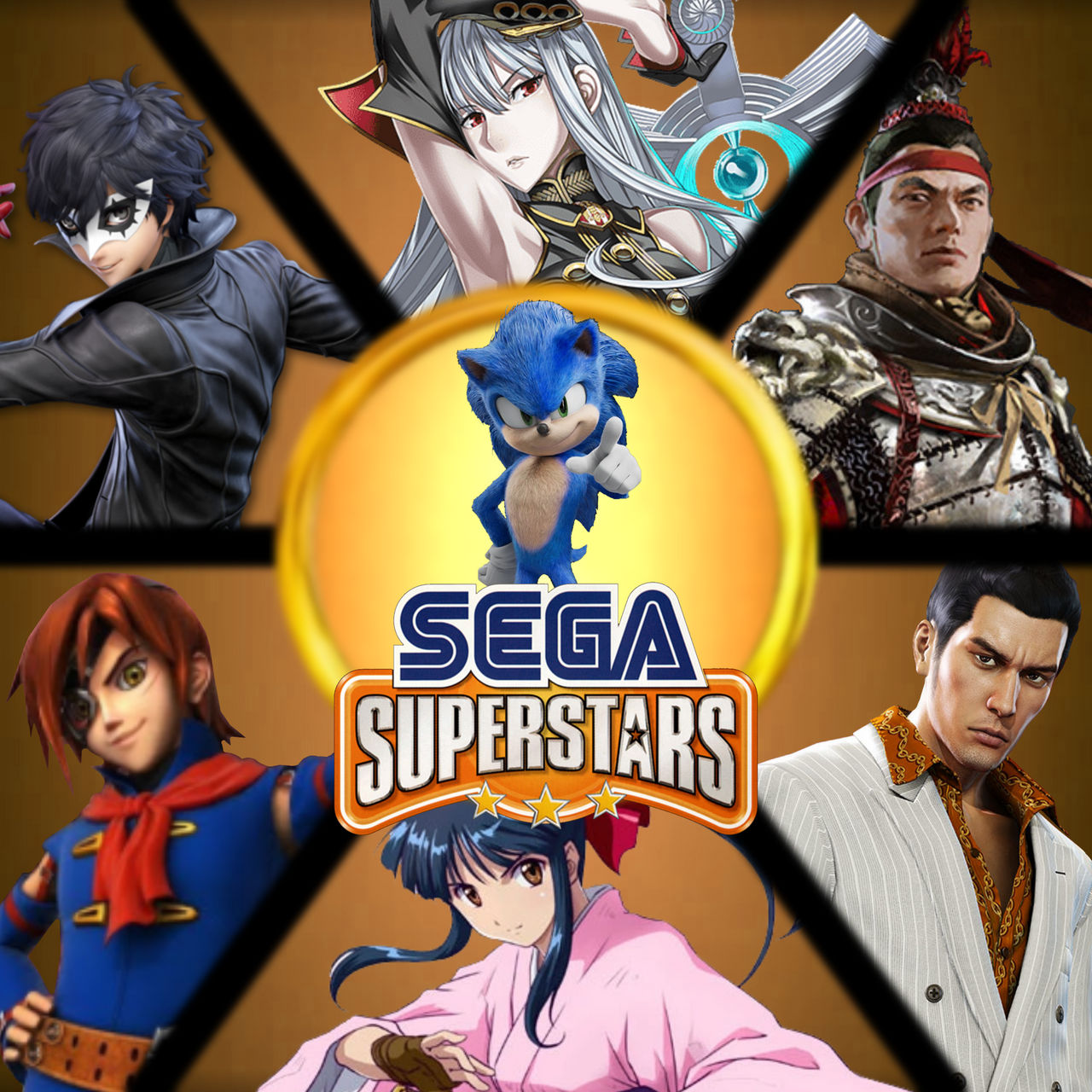 Sega Superstars by StarCaliburn on DeviantArt