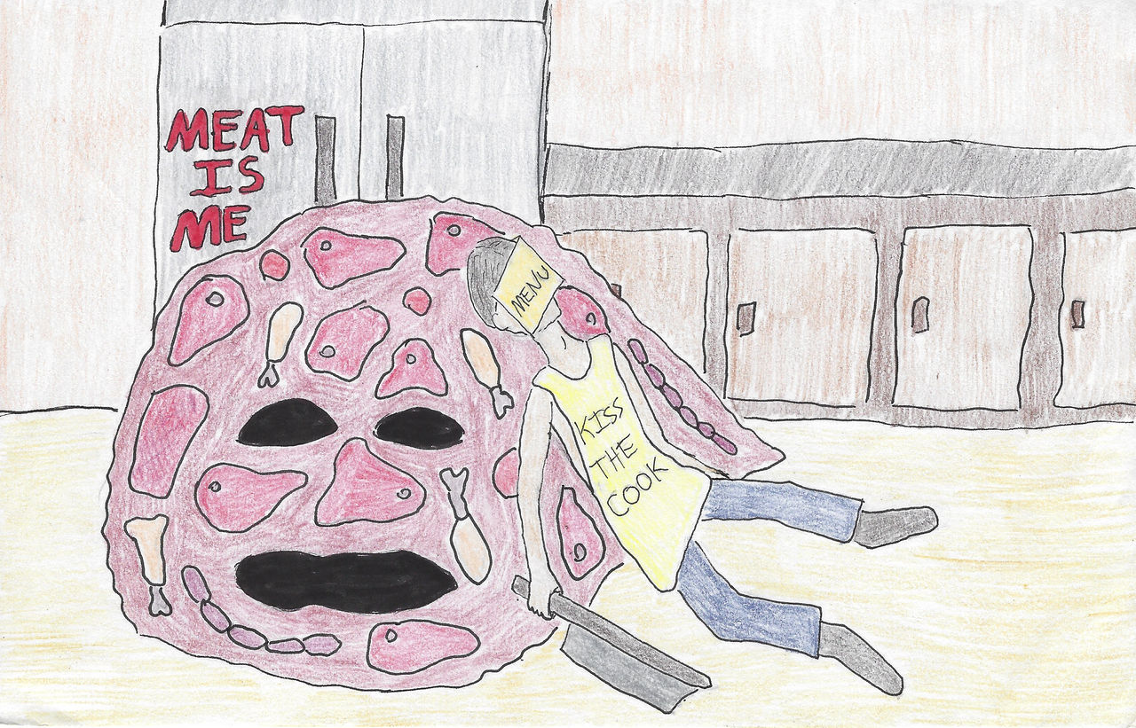 Deviantart Meat Factory The Meat And Its Chef by GriseldaGimpel on DeviantArt