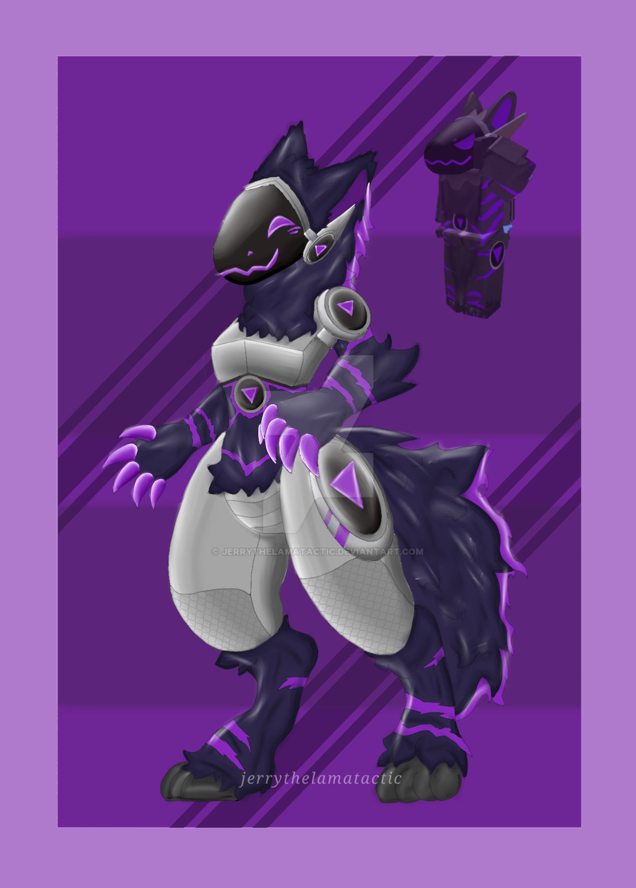 2 Protogens furry protogen by jerrythelamatactic on DeviantArt