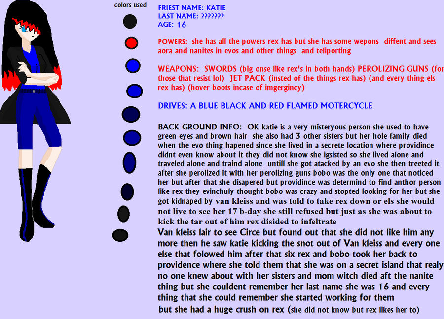 Custom Rex Oc my Generator Rex oc by blue-shadow-princess on DeviantArt