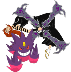 Kari and Mega Gengar