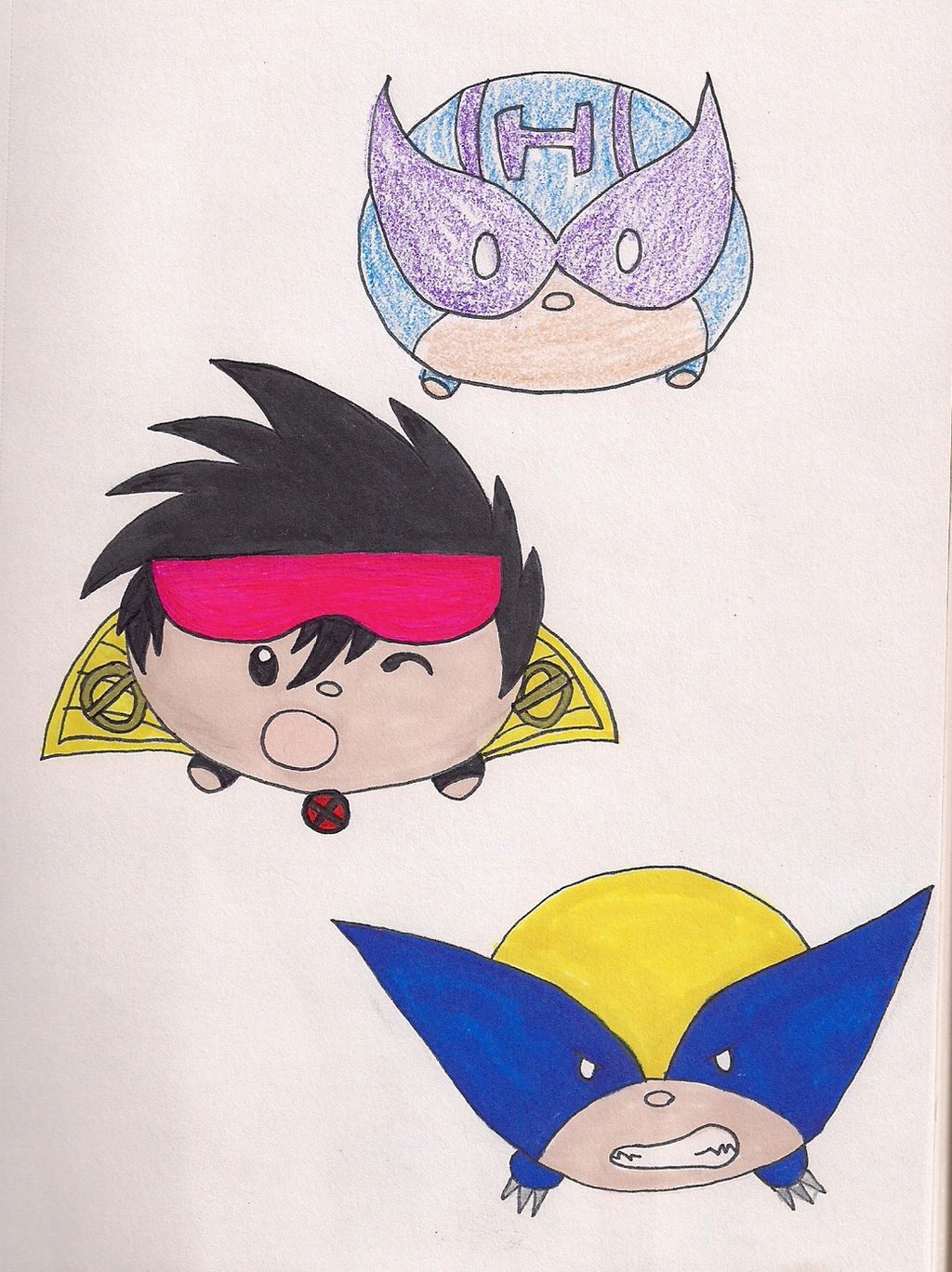 images Tsum Tsums Marvel marvel tsum tsums by digifoxcat on
