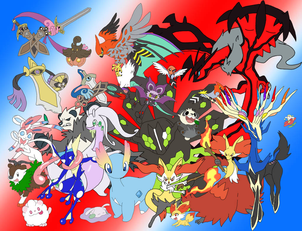 Kalos Dex Top 25 by DigiFoxCat on DeviantArt