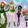 Sailor Moon x DC Crossover: Outer Sailor Planets