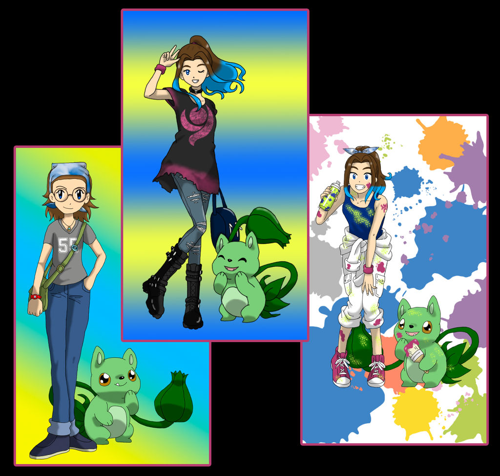 Revamped Digimon OC by DigiFoxCat on DeviantArt