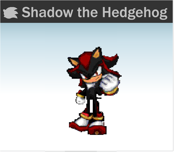 Super Smash Flash 2 main Shadow by Zxero07 on DeviantArt