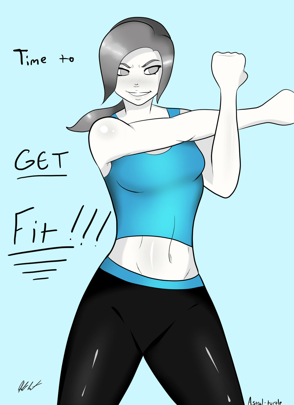 Wii Fit Trainer By Hyp3r Fire On Deviantart 