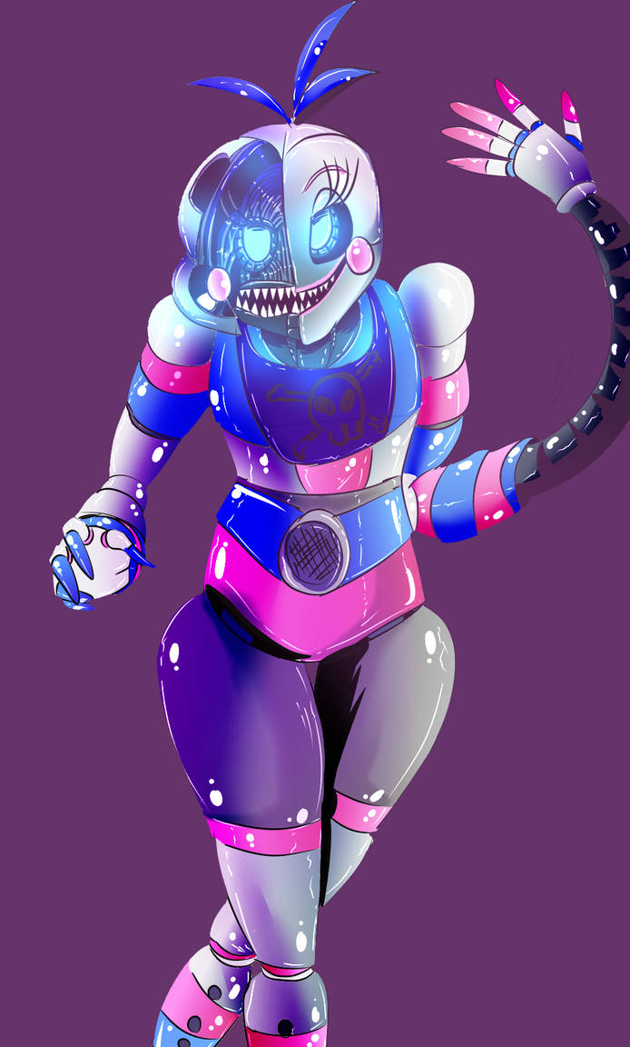 Funtime Chica Redesign by 0Liiver on DeviantArt