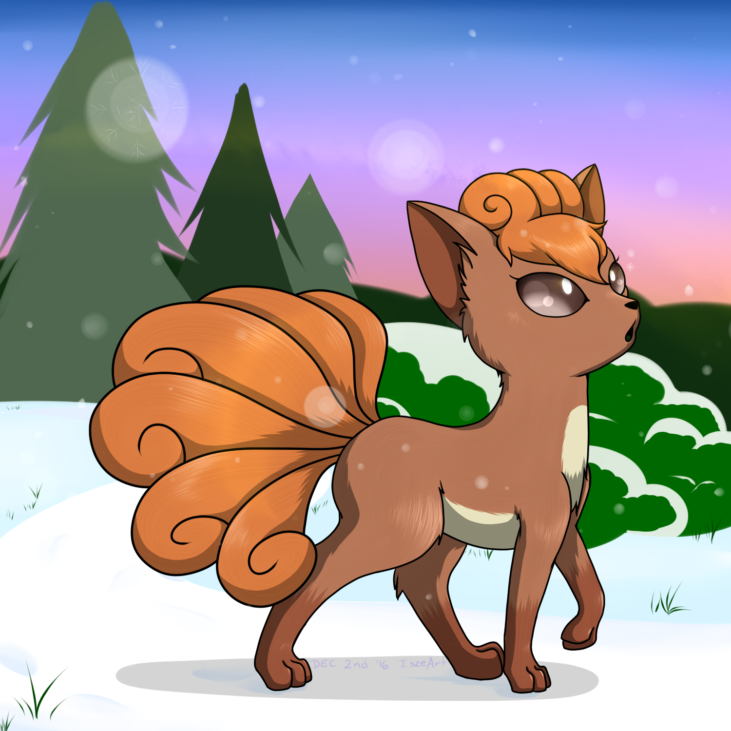 Wonderful Winter Vulpix