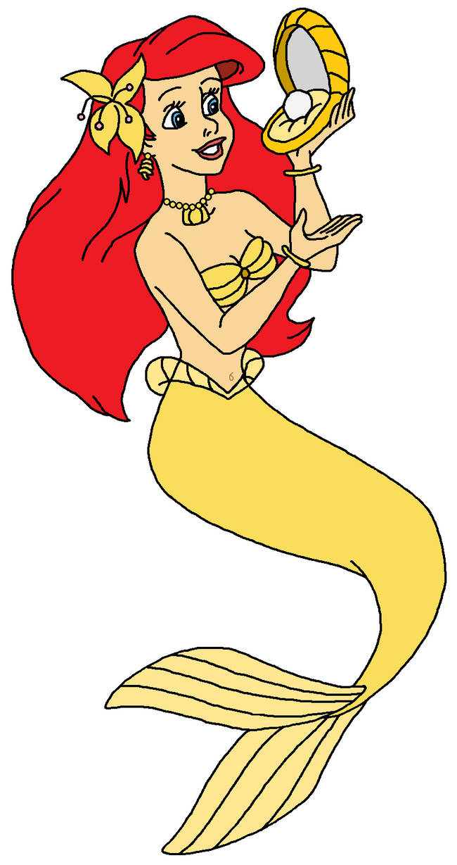 Ariel The Golden Mermaid Of The Sea By Easyincorporatedland On Deviantart