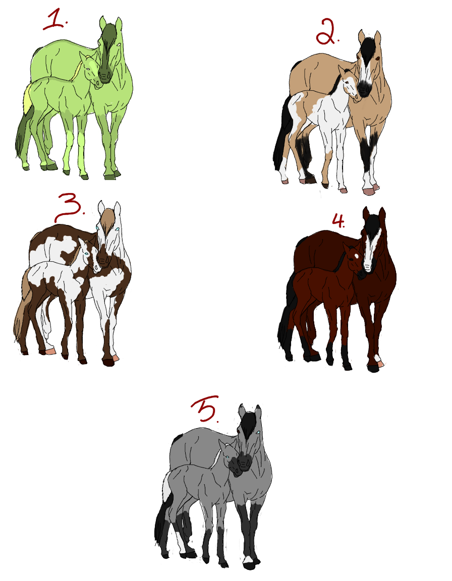 Horse Tradeables or Adoptables