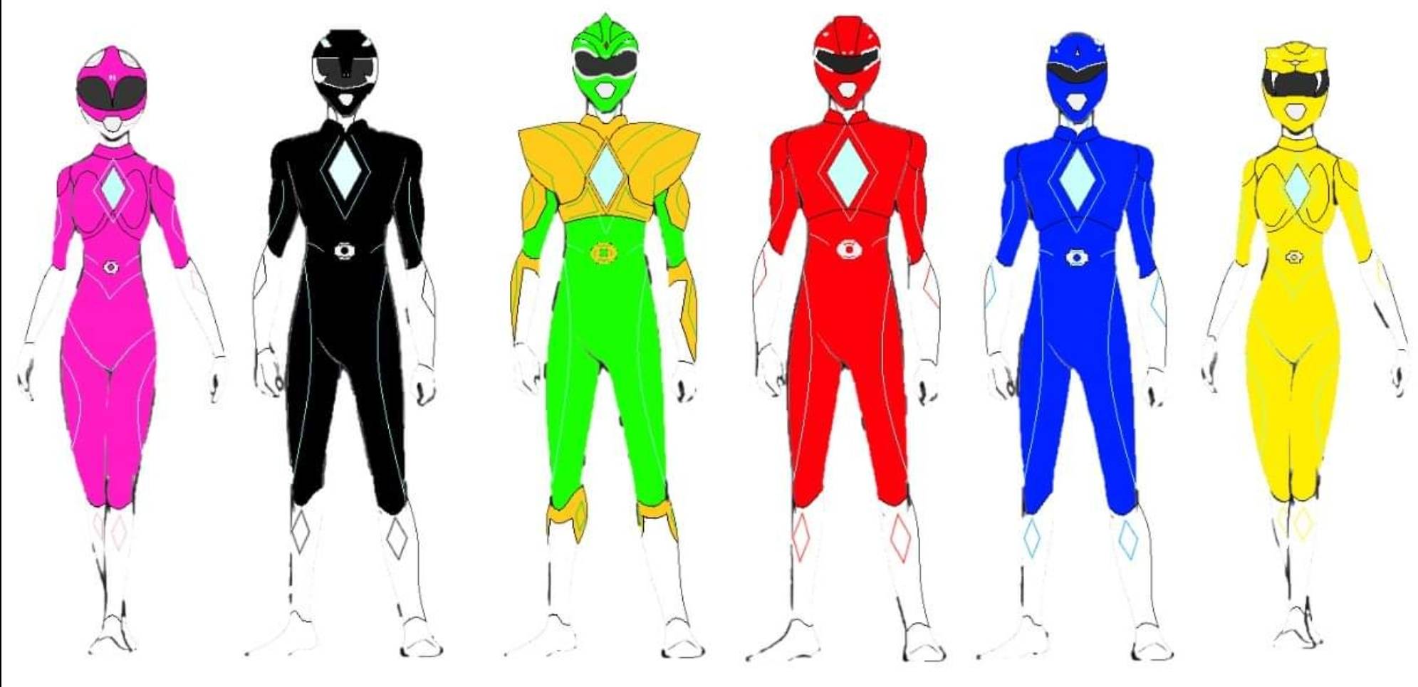 Power Rangers Design Cartoon Power Rangers: The Animated series concept by johnnytsunami1995 on ...